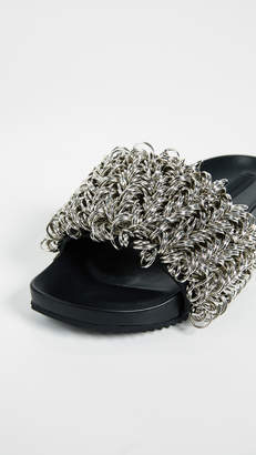 Alexander Wang Suki Ring Slide Sandals