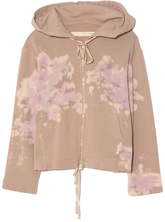 lilac tie dye hoodie