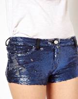 Thumbnail for your product : IRO Sequin Mini Shorts