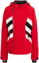 Thumbnail for your product : Perfect Moment Quilted Striped Shell Hooded Jacket