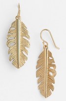 Thumbnail for your product : Melinda Maria Feather Drop Earrings
