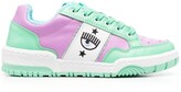 Thumbnail for your product : Chiara Ferragni Colour-Block Embroidered-Logo Sneakers