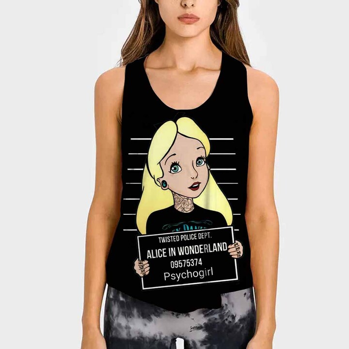 Miniso/Name Excellence Superior Products 90s Vest Cropped Y2k Crop Top Shirt Tank Top Disney Princess Women T-shirt Funny Tshirt Female Clothes Top Tee Shirt