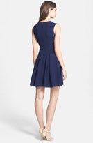 Thumbnail for your product : Jill Stuart Jill Ribbon Trim Fit & Flare Dress