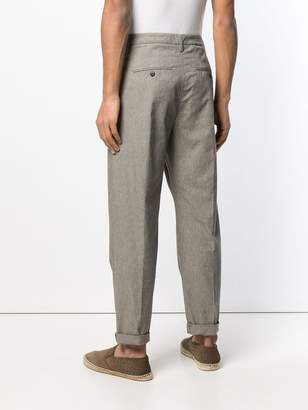 Dondup tapered chino trousers