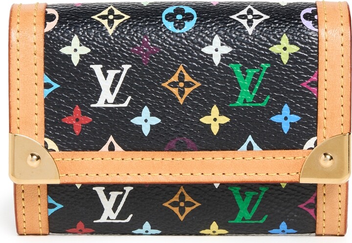 What Goes Around Comes Around Louis Vuitton Red Murakami Cherry Porte  Monnaie Zipper Wallet