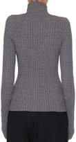 Thumbnail for your product : Haider Ackermann Wool And Silk Ribbed Turtleneck Sweater