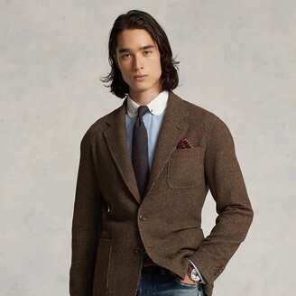 Ralph Lauren Polo Artisan Washed Tweed Suit Jacket - ShopStyle
