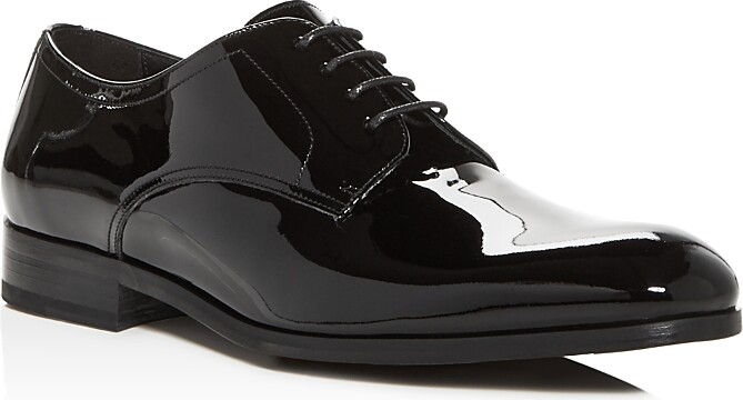 To Boot Men's Aalborg Patent Leather Plain Toe Oxfords