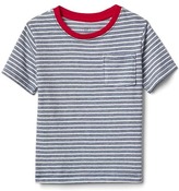 Thumbnail for your product : Gap Stripe short sleeve pocket tee