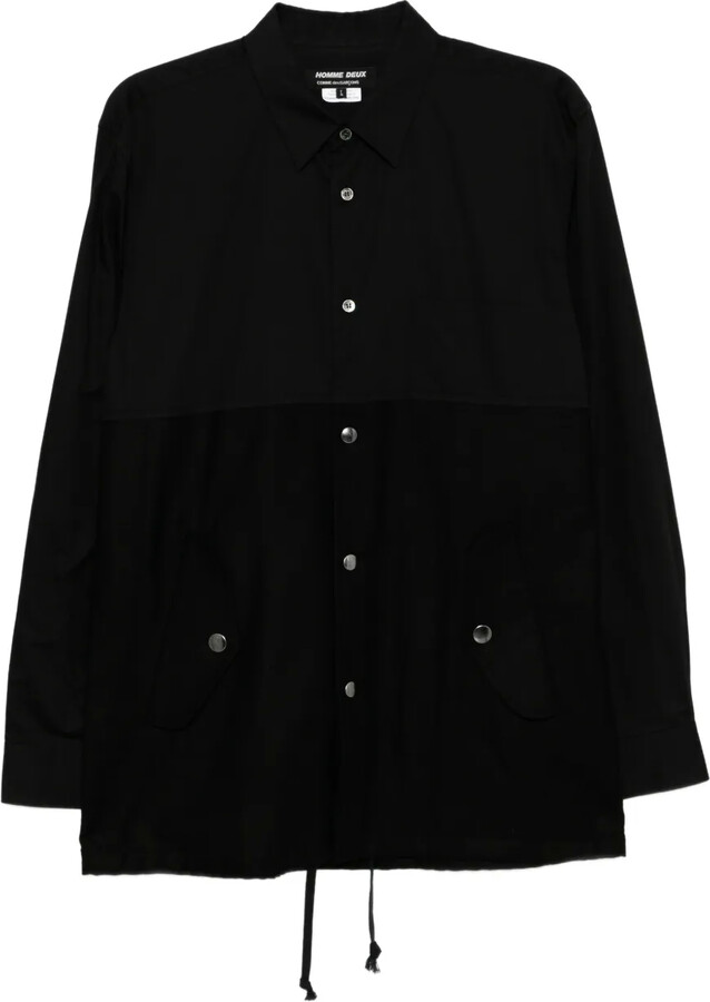 Comme des Garçons Homme Deux Long-Sleeve Cotton Shirt