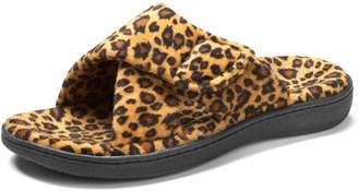 Vionic Orthaheel Women's Relax Slippers - Leopard, 8 M