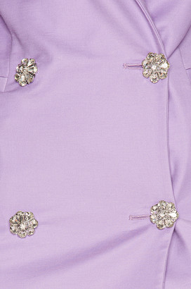 ATTICO Blazer Mini Dress in Lilac | FWRD