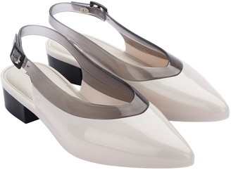 gray slingback heels