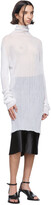Thumbnail for your product : Ann Demeulemeester White Knit Turtleneck
