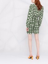 Thumbnail for your product : Giuseppe di Morabito Polka Dot Print Silk Dress