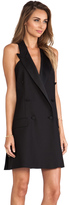 Thumbnail for your product : McQ Tuxedo Halter Dress