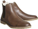 Thumbnail for your product : Ask the Missus Danish Winter Chelsea Boots Tan Leather