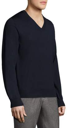 Brioni Midnight Pullover V-Neck Sweater