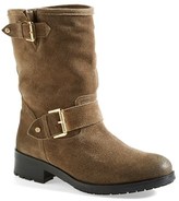 Thumbnail for your product : Kurt Geiger 'Raymond' Suede Moto Boot (Women)