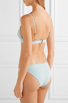 Thumbnail for your product : Rochelle Sara The Garine Triangle Bikini Top - Sky blue