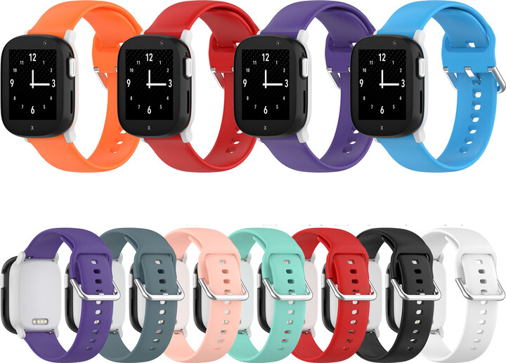 Caysolle 20mm Silicone Child Smartwatch Wrist Band Watchband For Xplora X6 Play Kids Smart Watch Strap Wristband Bracelet Accessories