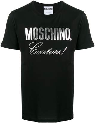 Moschino logo print t-shirt