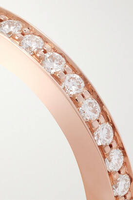 Repossi Antifer 18-karat Rose Gold Diamond Single Earring