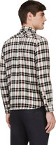 Thumbnail for your product : Paul Smith Off-White Plaid Button-Up Shirt