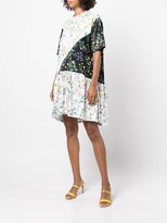 Thumbnail for your product : Cynthia Rowley Patchwork Cotton Jersey Dress
