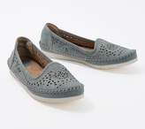 Thumbnail for your product : Earth Origins Leather Cutout Slip-On Shoes - Lark Lindsey