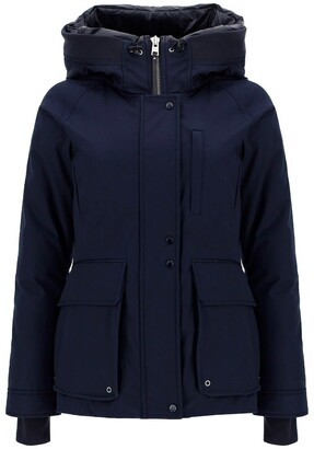 Woolrich High-Neck Hooded Jacket