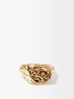 Thumbnail for your product : Alighieri Virgo 24kt Gold-plated Zodiac Ring - Gold