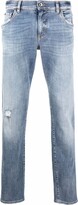Thumbnail for your product : Dolce & Gabbana Distressed Slim-Fit Jeans