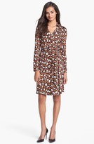 Thumbnail for your product : Diane von Furstenberg 'New Jeanne 2' Silk Wrap Dress
