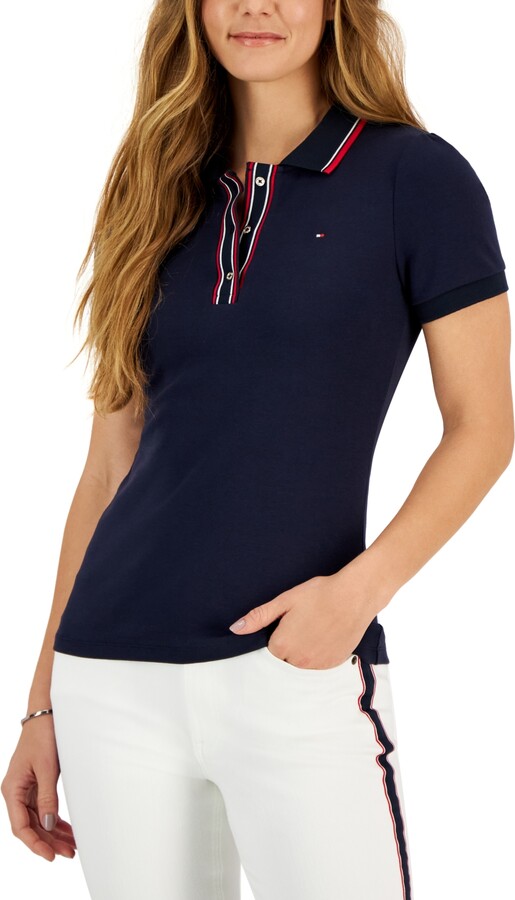 Tommy Hilfiger Women's Polo Tops | ShopStyle