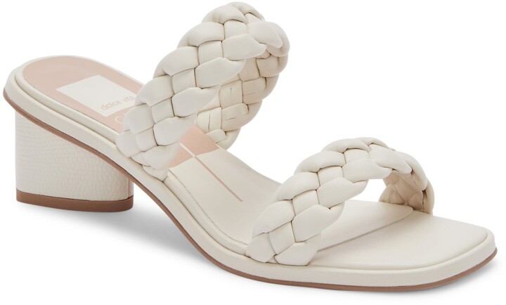 Dolce Vita White Slide Women's Sandals | Shop the world's largest 