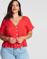 Thumbnail for your product : Brodie ICONIC EXCLUSIVE Button Front Blouse