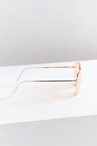 Thumbnail for your product : Urban Outfitters Far Out Translucent Metal Aviator Sunglasses