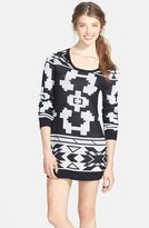 Thumbnail for your product : Element 'Alps' Geo Pattern Sweater Dress (Juniors)