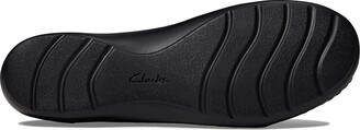 Clarks Cora Edge (Black Leather) Women's Shoes