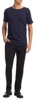 Thumbnail for your product : Vince Stripe Raw Edge Cotton Tee