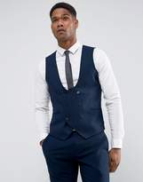 Thumbnail for your product : ONLY & SONS Skinny Tuxedo Suit vest-Navy