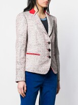 Thumbnail for your product : Emporio Armani Patterned Blazer Jacket