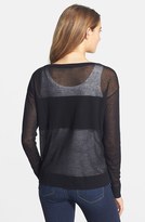 Thumbnail for your product : Halogen Sheer Detail Sweater