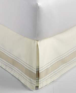Hotel Collection Woven Accent King Bedskirt, Created for Macy's Bedding