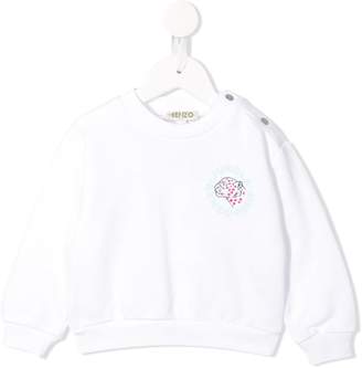 Kenzo Kids Jungle embroidered sweatshirt