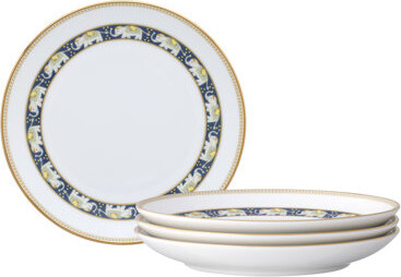 Noritake Tusker Garden Set Of 4 Bread & Butter/Appetizer Plates 6.25\