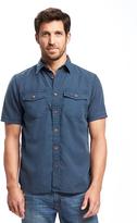Thumbnail for your product : Old Navy Regular-Fit Utility-Pocket Shirt For Men
