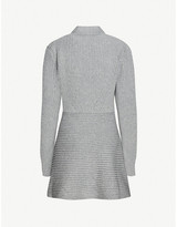 Thumbnail for your product : Alexander McQueen V-neck wool and cashmere-blend cardigan
